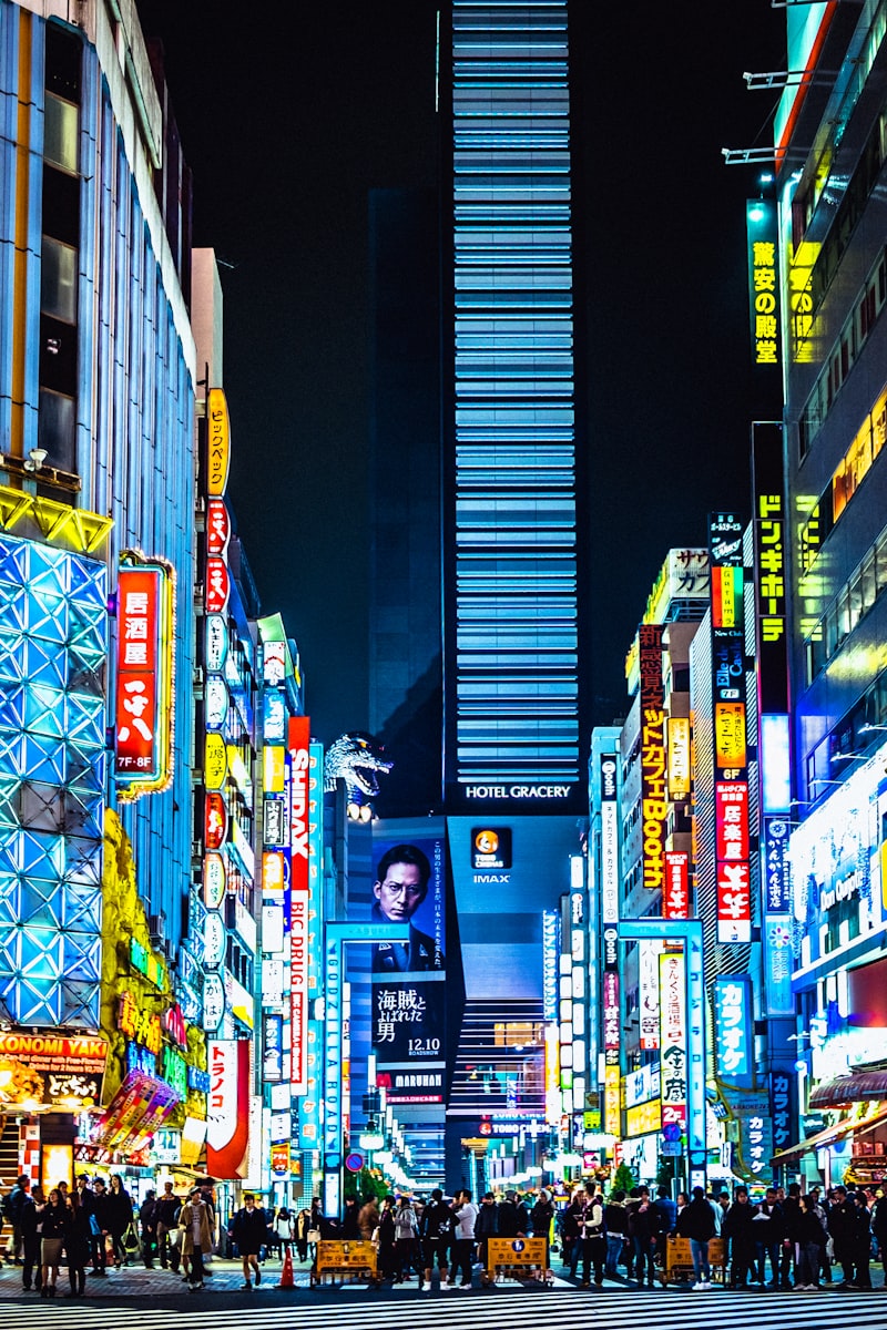 Tokyo Shinjuku at night